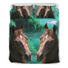 Morgan Horse Art Print Bedding Set