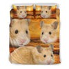 Cute Golden Hamster Print Bedding Sets