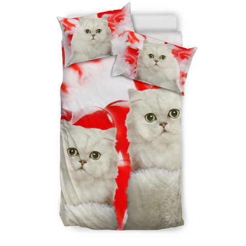 Cute Persian Cat Print Bedding Set