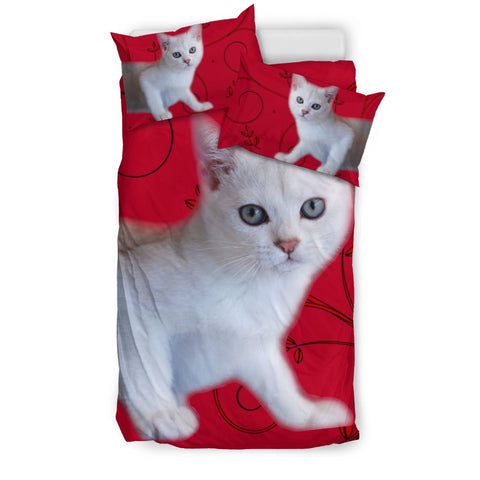 Burmilla Cat Print Bedding Set