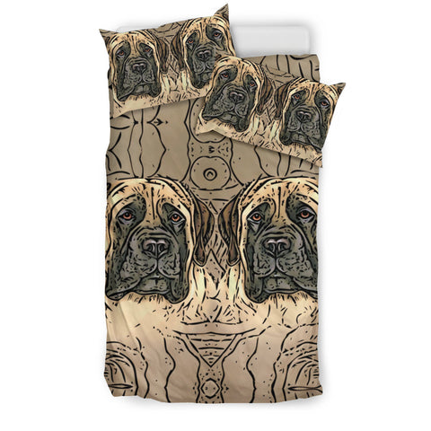 Amazing English Mastiff Dog Print Bedding Set