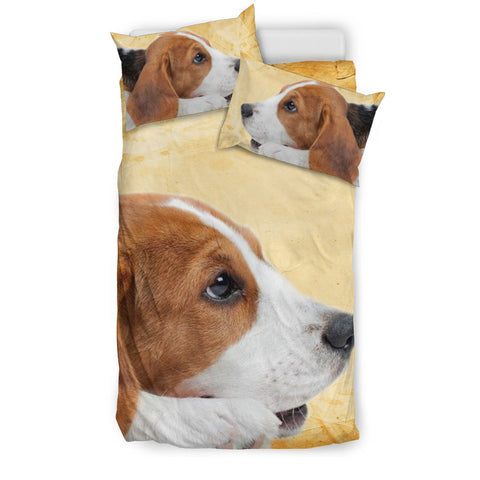 Beagle Puppy Print Bedding Set