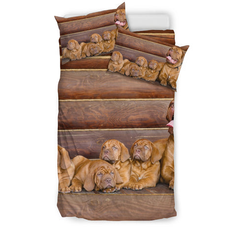 Bordeaux Mastiff Print Bedding Set