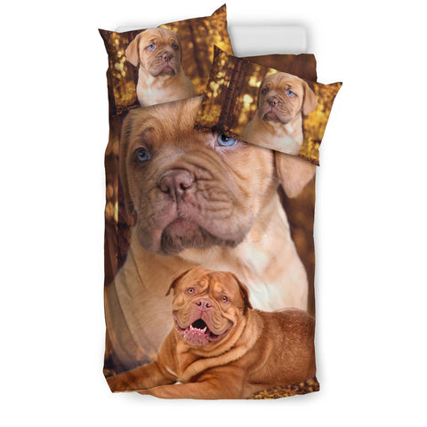 Dogue De Bordeaux Print Bedding Set