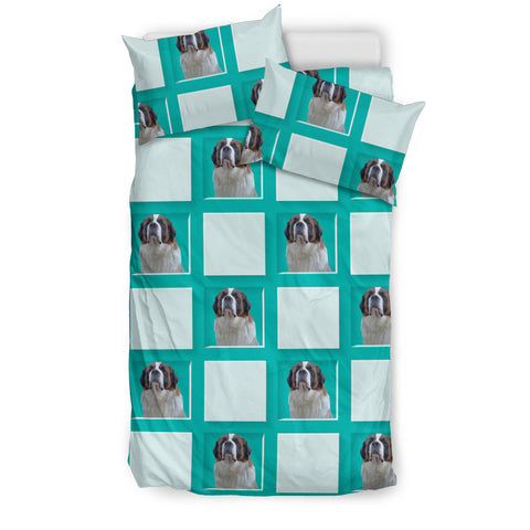 Saint Bernard Dog Print Bedding Sets