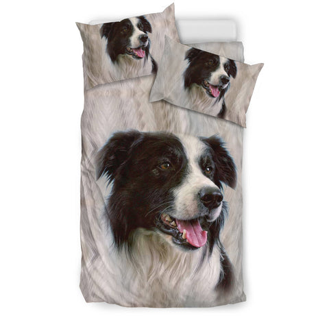 Border Collie Print Bedding Sets