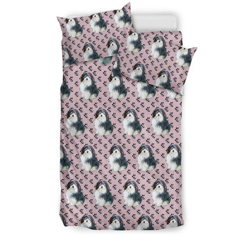 Havanese Dog Pattern Print Bedding Set