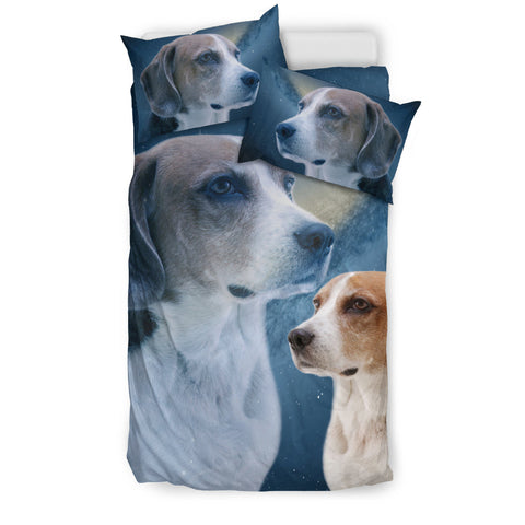 English Foxhound Print Bedding Set