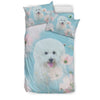 Lovely Bichon Frise Dog Print Bedding Sets