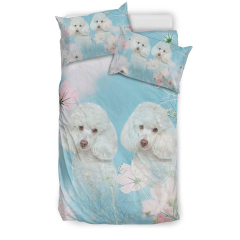 Lovely Poodle Dog Print Bedding Sets