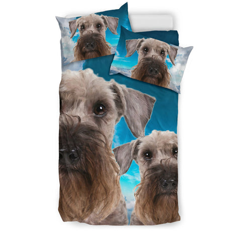 Cute Cesky Terrier Print Bedding Set