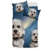 Dandie Dinmont Terrier Print Bedding Set