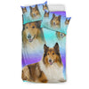 Amazing Collie Dog Print Bedding Sets