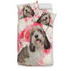 Petit Basset Griffon Print Bedding Set