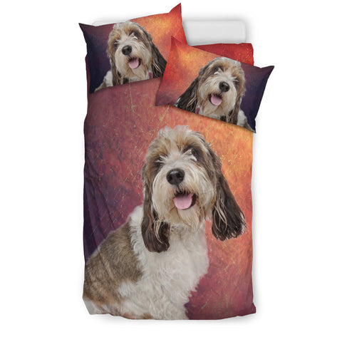 Petit Basset Griffon Vendéen Print Bedding Set