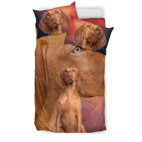 Cute Vizsla Dog Print Bedding Set