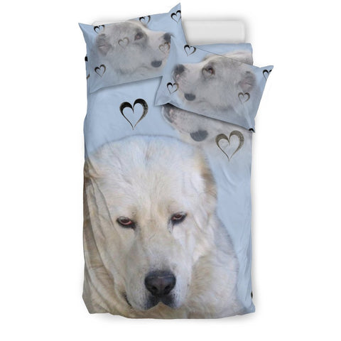 Central Asian Shepherd Dog Love Print Bedding Sets