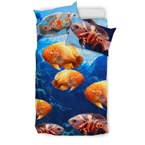 Lovely Oscar Fish Print Bedding Set