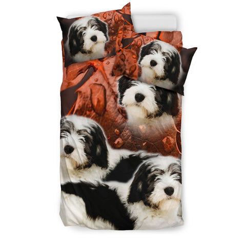 Cute Polish Lowland Sheepdog Print Bedding Sets