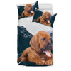 Cute Bloodhound Puppy Print Bedding Sets