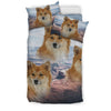 Icelandic Sheepdog Print Bedding Set