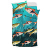 Beautiful Seluang Fish Print Bedding Set