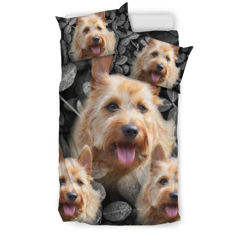 Cute Australian Terrier Print Bedding Set