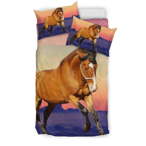 Amazing Belgian horse Morning Print Bedding Sets