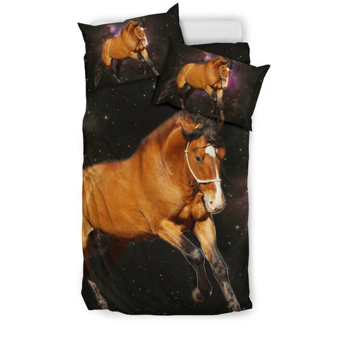 Amazing Belgian horse Print On Space Bedding Sets