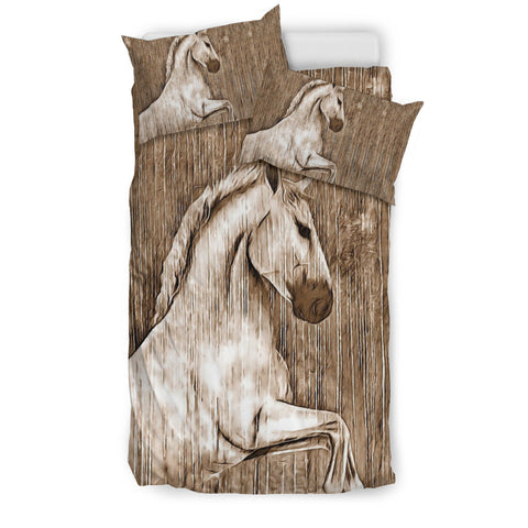 Lipizzan Horse Print Bedding Sets