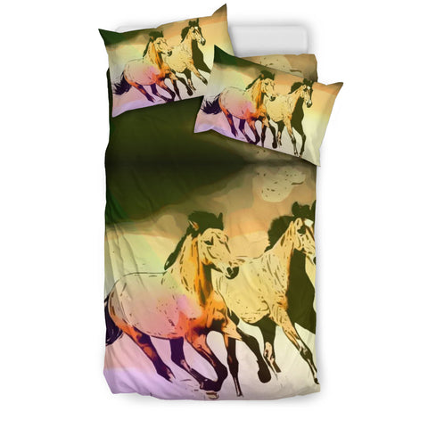 Mountain Pleasure Horse Print Bedding Sets