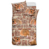 Lovely Djungarian Hamster Print Bedding Set