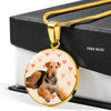Airedale Terrier Print Luxury Necklace