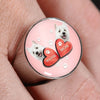 West Highland White Terrier (Westie) Print Signet Ring