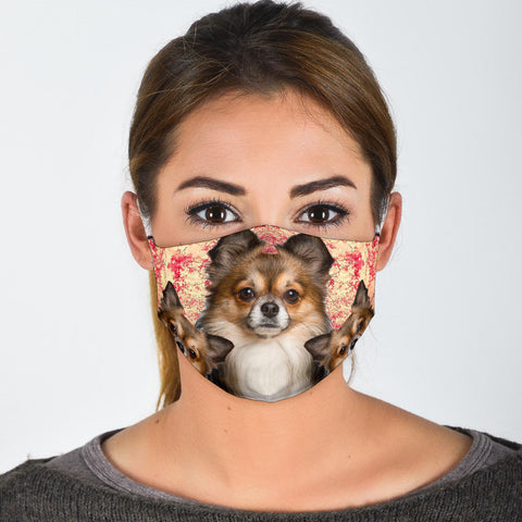 Chihuahua Print Face Mask