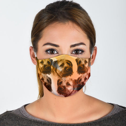 Border Terrier Print Face Mask