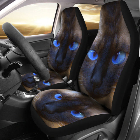 Siamese cat Print Car Seat Covers