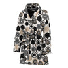 Tibetan Mastiff Dog Print Women's Bath Robe