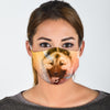 Amazing Norwegian Elkhound Print Face Mask