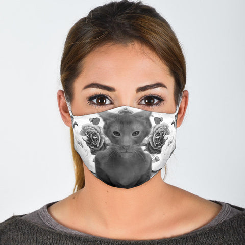 Oriental Shorthair Cat Print Face Mask