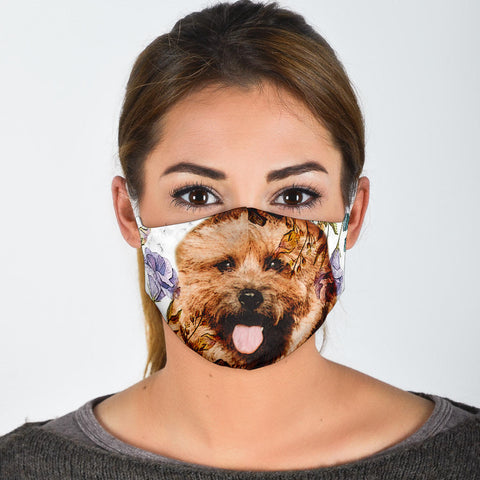 Norwich Terrier Print Face Mask