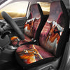 Texas Longhorn Cattle Print Car Seat Covers