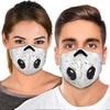 Great Pyrenees Dog Print Premium Face Mask