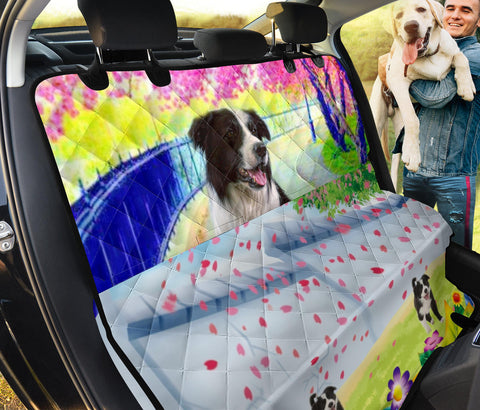 Border Collie Print Pet Seat covers