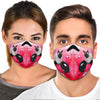 Balinese Cat Love Print Premium Face Mask