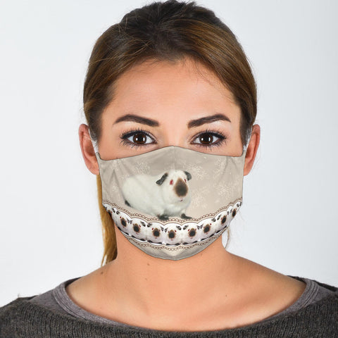 Himalayan Guinea Pig Print Face Mask