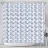 Kuvasz Dog Pattern Print Shower Curtain