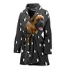 South African Boerboel Dog Print Women's Bath Robe