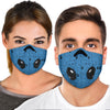 Cat Art Print Premium Face Mask