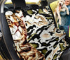 Cute Cat Print Pet Seat Covers